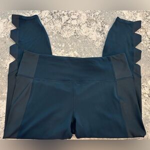 NWOT Athleta Capri leggings with cutouts